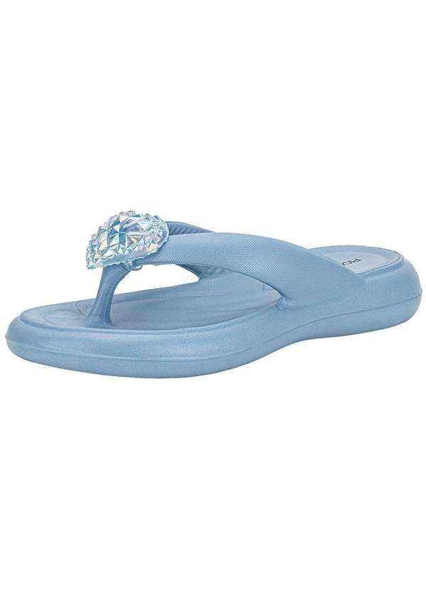 Piccadilly - Chinelo Feminino Marshmallow Piccadilly 248003 Azul