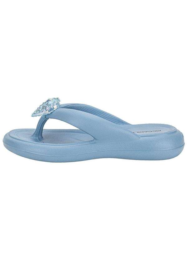 Piccadilly - Chinelo Feminino Marshmallow Piccadilly 248003 Azul 2