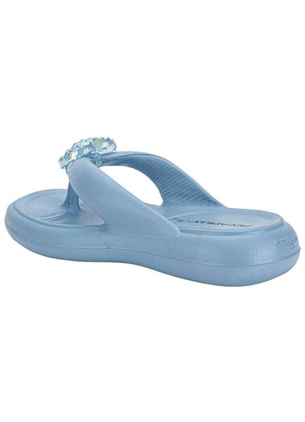 Piccadilly - Chinelo Feminino Marshmallow Piccadilly 248003 Azul 3
