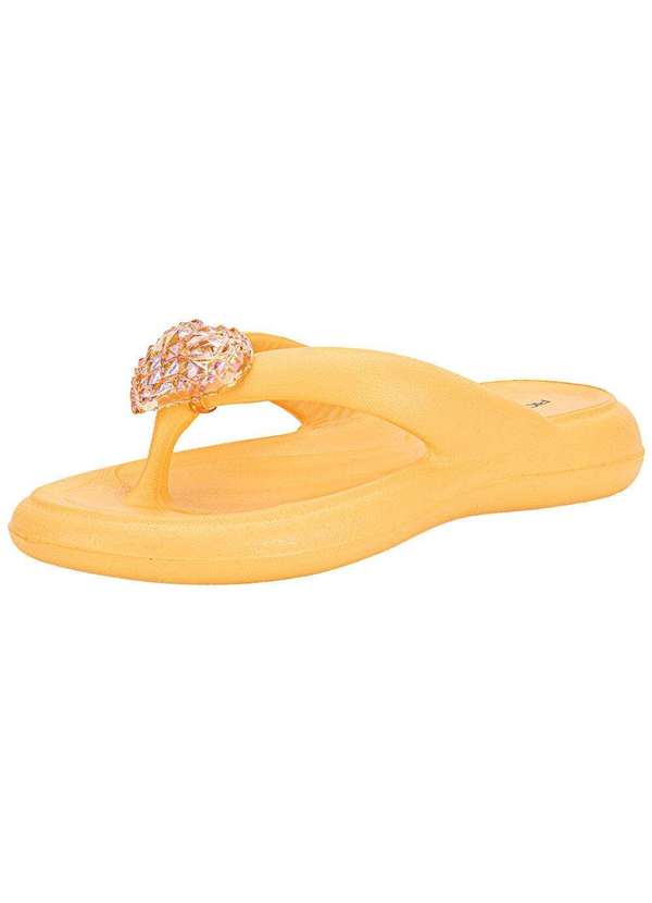Piccadilly - Chinelo Feminino Marshmallow Piccadilly 248003 Laranja 2