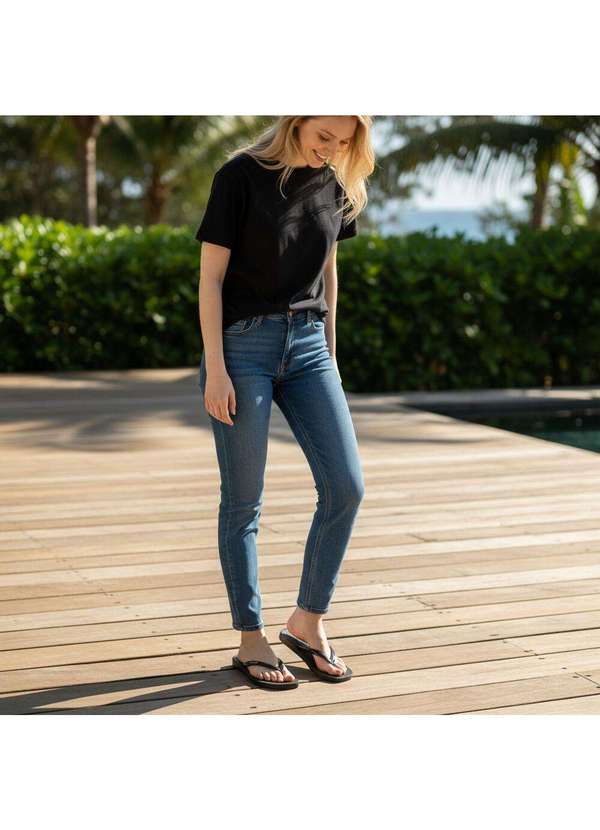 Ipanema - Chinelo Feminino Pluma Ipanema 27507 Preto 2