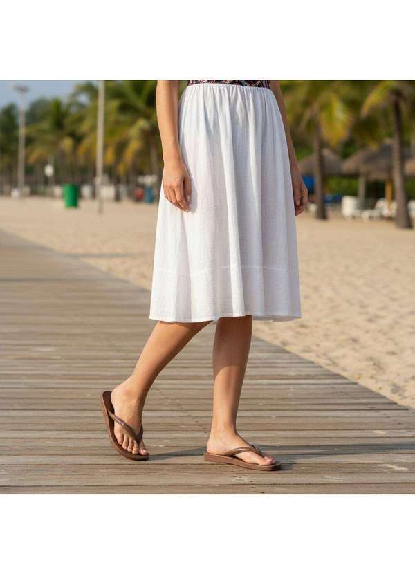 Ipanema - Chinelo Feminino Pluma Ipanema 27507 Marrom 2