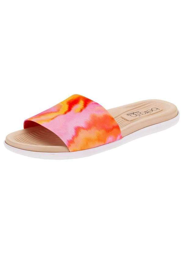 Beira Rio - Chinelo Feminino Slide Beira Rio - 8360203 - Laranja