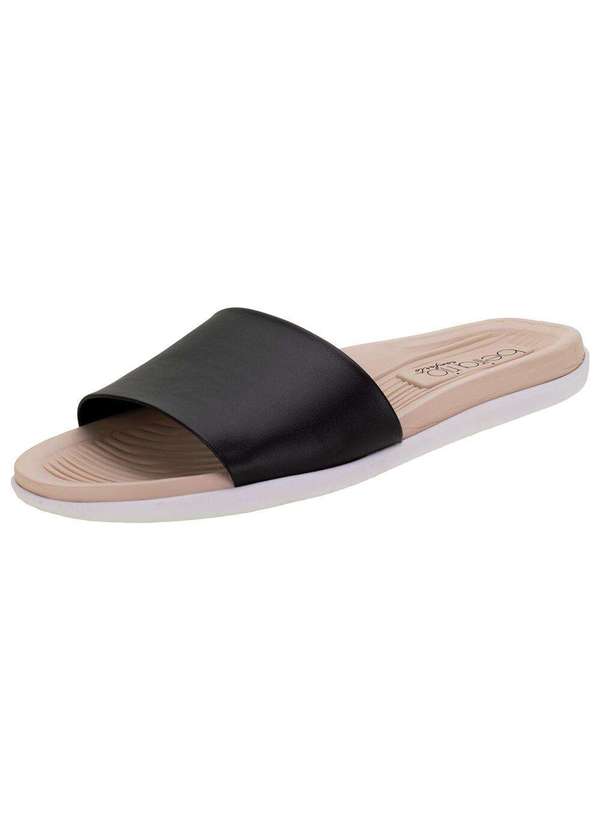 Beira Rio - Chinelo Feminino Slide Beira Rio - 8360203 - Preto