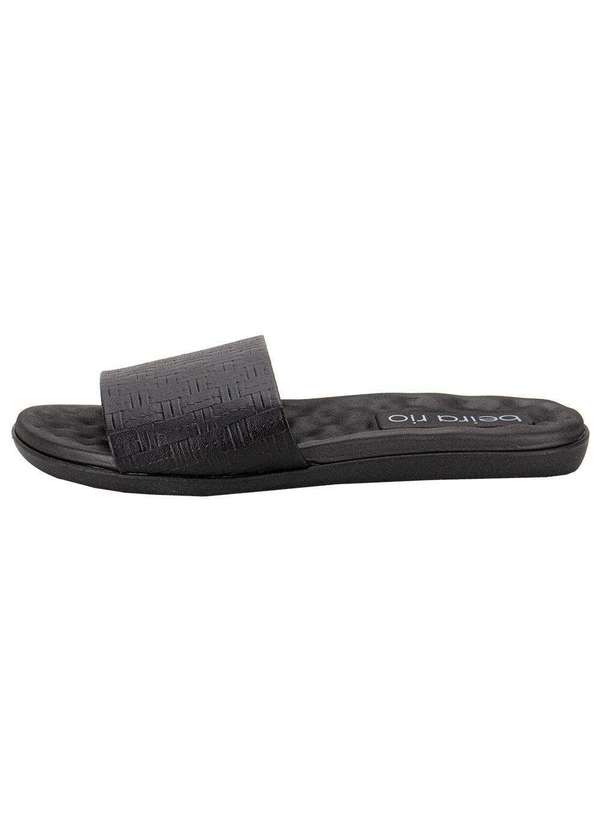 Beira Rio - Chinelo Feminino Slide Beira Rio 8360303 - Preto 2