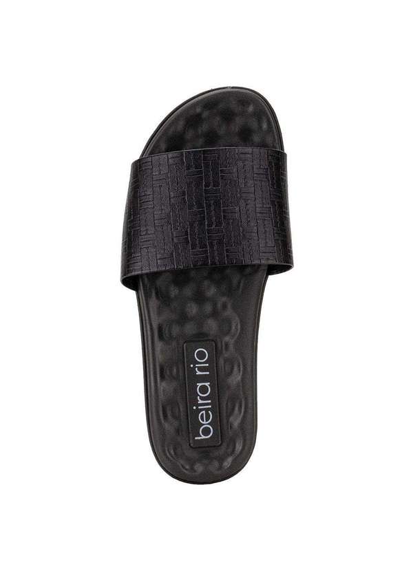 Beira Rio - Chinelo Feminino Slide Beira Rio 8360303 - Preto 5