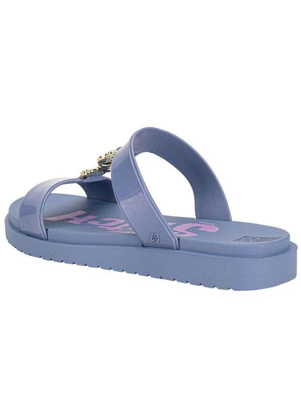 Zaxy - Chinelo Feminino Slide Disney Mix Zaxy 19271 Azul 4