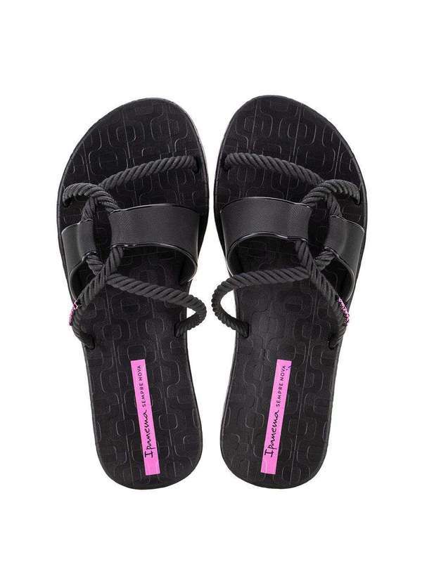 Ipanema - Chinelo Feminino Slide Diversa Ipanema 27232 - Preto