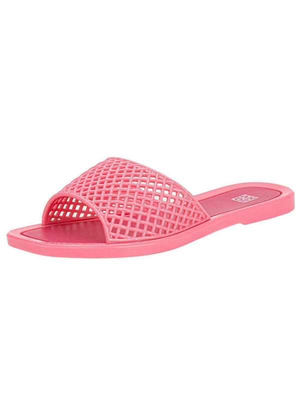 Zaxy - Chinelo Feminino Slide Mesh Zaxy 19125 - Rosa 2