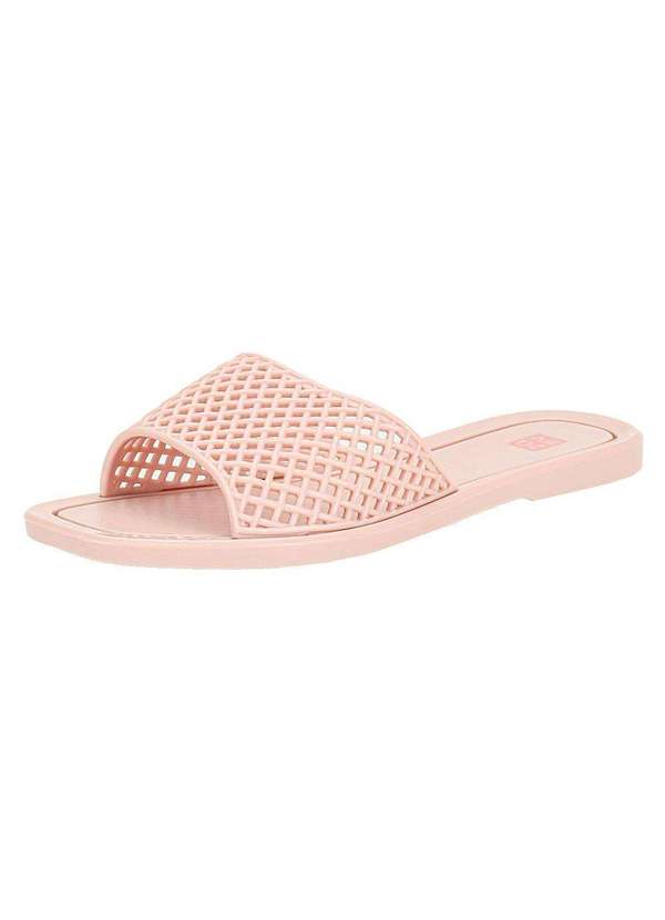 Zaxy - Chinelo Feminino Slide Mesh Zaxy 19125 - Nude 2