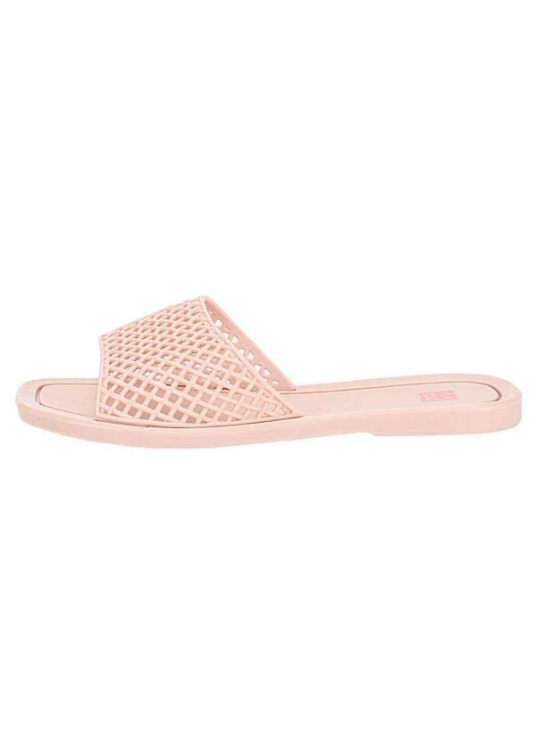 Zaxy - Chinelo Feminino Slide Mesh Zaxy 19125 - Nude 3