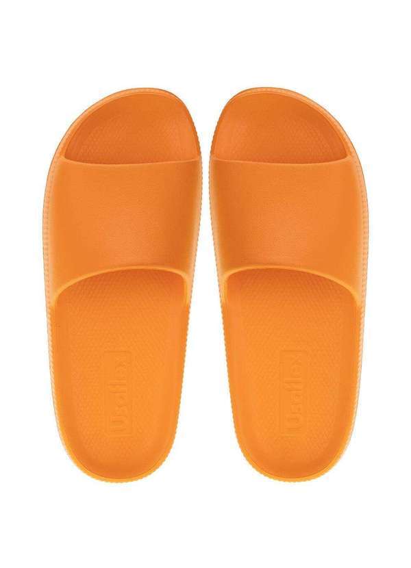 Usaflex - Chinelo Feminino Slide Poofy Usaflex - Ag0501 - Laranja