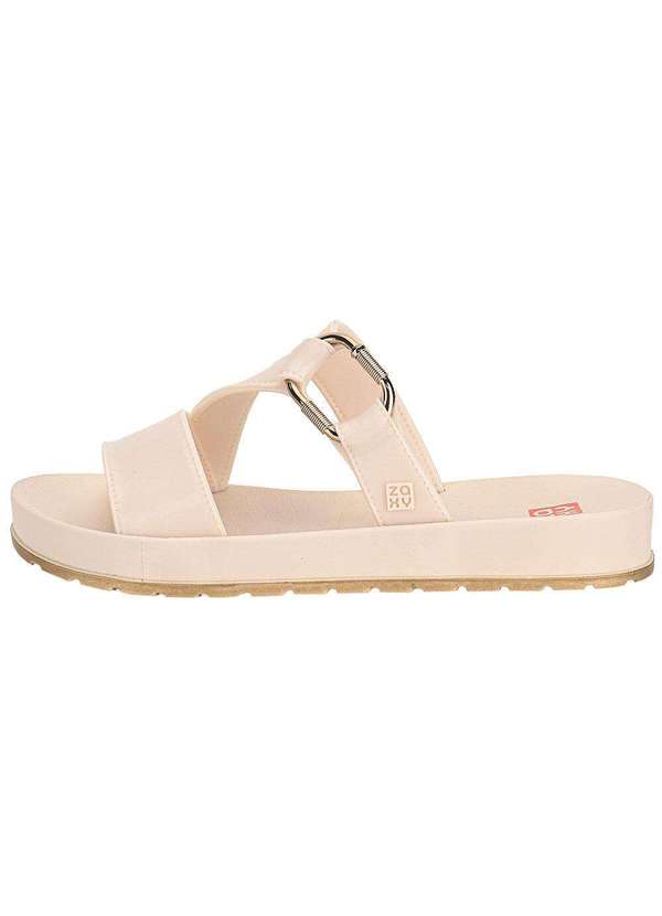 Zaxy - Chinelo Feminino Slide Tour Mix Zaxy 19163 Marfim 2