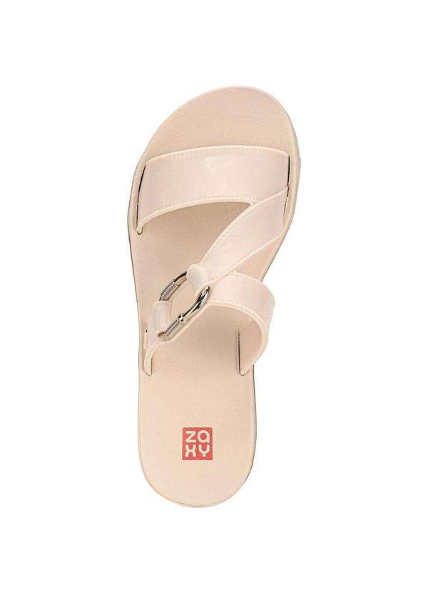 Zaxy - Chinelo Feminino Slide Tour Mix Zaxy 19163 Marfim 5