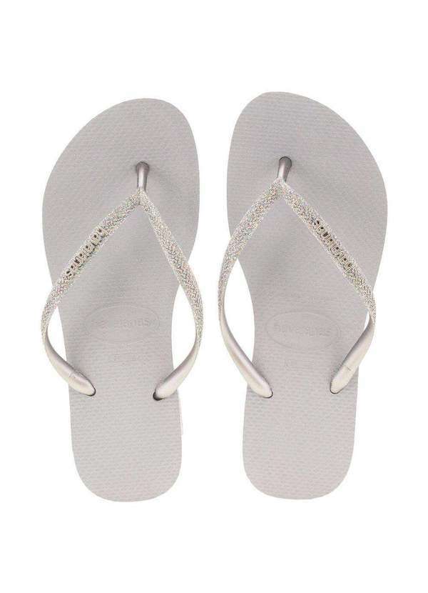 Havaianas - Chinelo Feminino Slim Glitter Havaianas - 4143975 - Prata