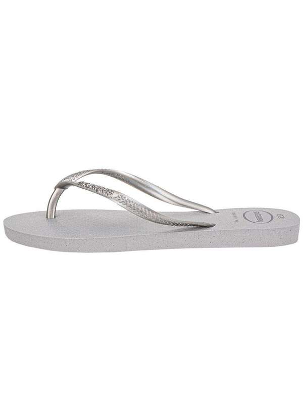 Havaianas - Chinelo Feminino Slim Gloss Havaianas 4145617 Prata 3