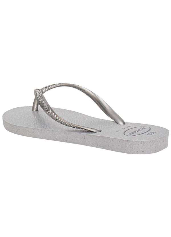 Havaianas - Chinelo Feminino Slim Gloss Havaianas 4145617 Prata 4