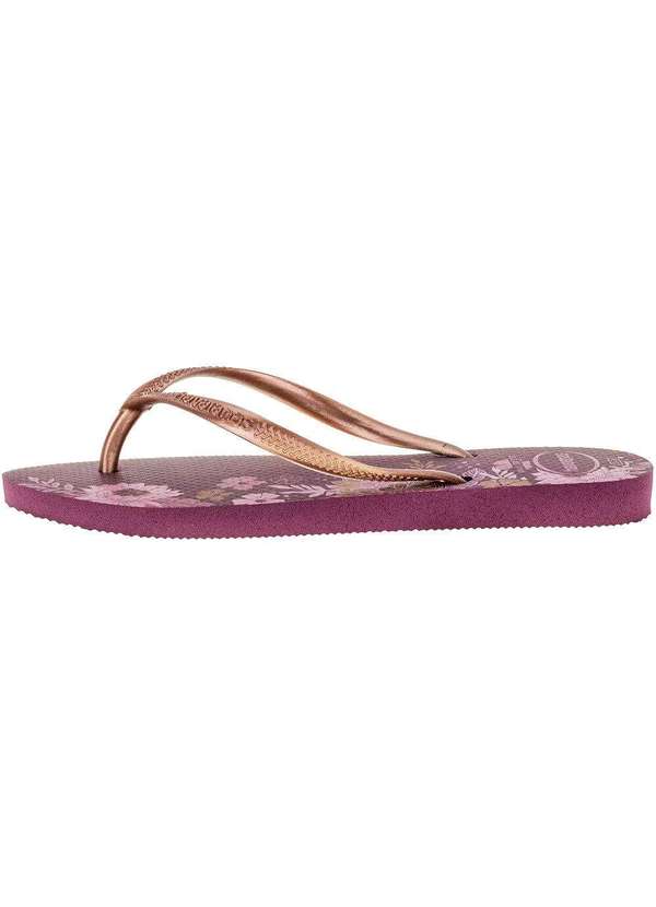 Havaianas - Chinelo Feminino Slim Organic Havaianas - 4132823 - Roxo 3