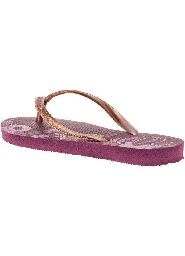 Havaianas - Chinelo Feminino Slim Organic Havaianas - 4132823 - Roxo 4