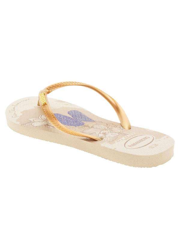 Havaianas - Chinelo Feminino Slim Party Havaianas - 4146347 - Ouro 4