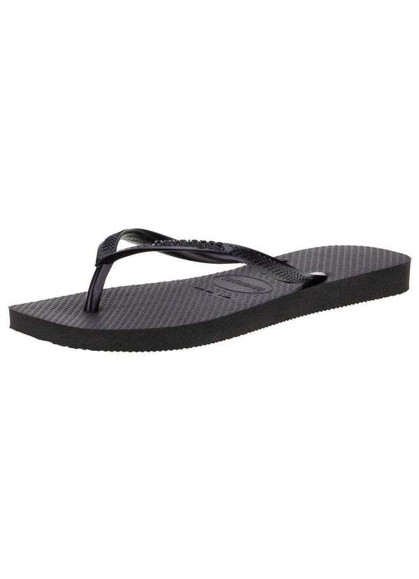 Havaianas - Chinelo Feminino Slim Square Havaianas - 4148301 - Preto 2