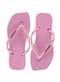 Havaianas - Chinelo Feminino Slim Square Logo Metallic Havaianas - 4148257 Vinho - variação: Rosa