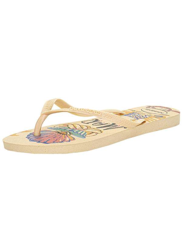 Havaianas - Chinelo Feminino Slim Super Fresh Havaianas 4149811 Amarelo 2