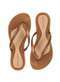 Terra & Agua - Chinelo Feminino Terra & Água 260902cx Bronze - variação: Bronze