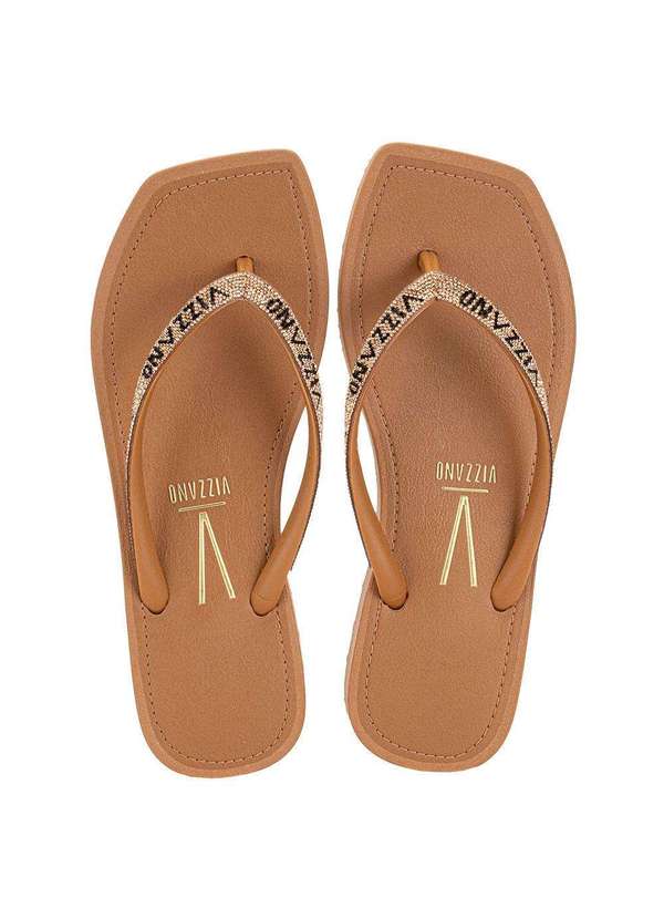 Vizzano - Chinelo Feminino Vizzano 6531105 - Camel