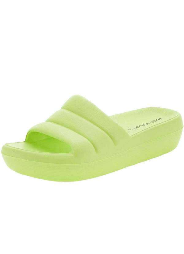 Piccadilly - Chinelo Slide Marshmallow Piccadilly - C222001 - Verde