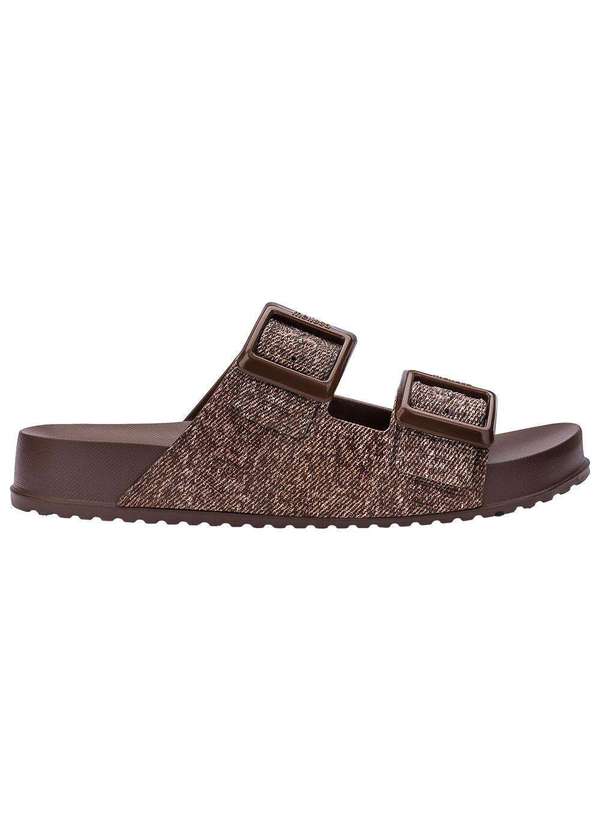 Melissa - Melissa Cozy M-Lover Slide Denim 36146 - Café
