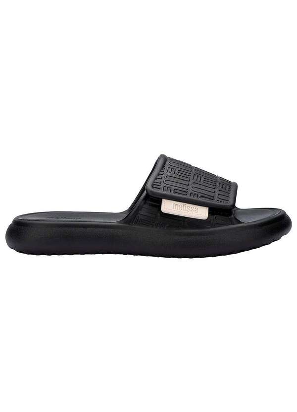 Melissa - Melissa Free Fuzzy Slide 35867 - Preto