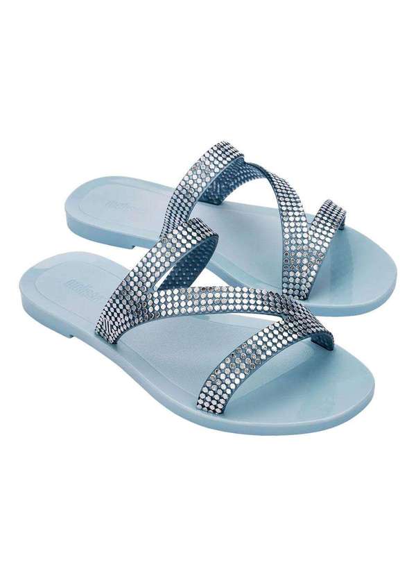 Melissa - Melissa Siena Slide 33989 - Azul/Prata