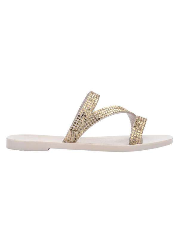 Melissa - Melissa Siena Slide 33989 - Bege/Ouro