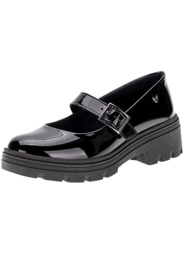 Mississipi - Sapato Feminino Oxford Mississipi - Q8581 - Verniz/Preto