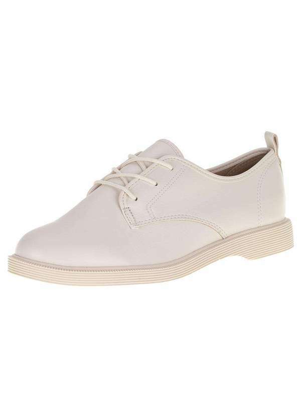 Moleca - Sapato Feminino Oxford Moleca - 5666107 - Marfim