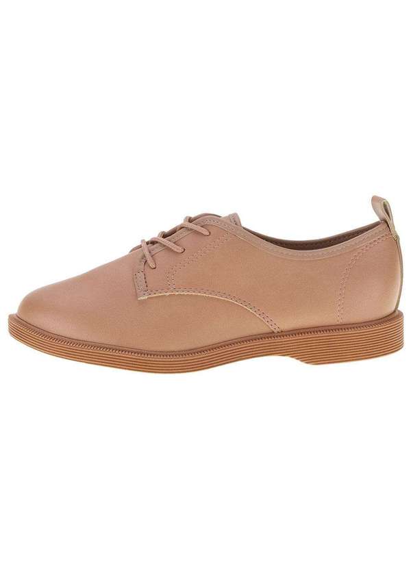 Moleca - Sapato Feminino Oxford Moleca - 5666107 - Salmão 2