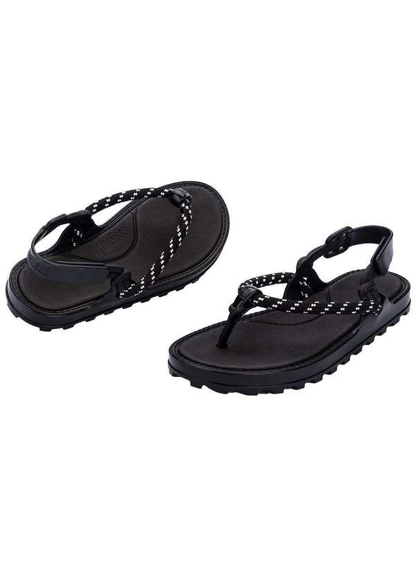 Melissa - Melissa Bond Sandal 36733 Preto/Branco 3