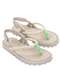 Melissa - Melissa Bond Sandal 36733 Bege/Verde - variação: Bege/Verde