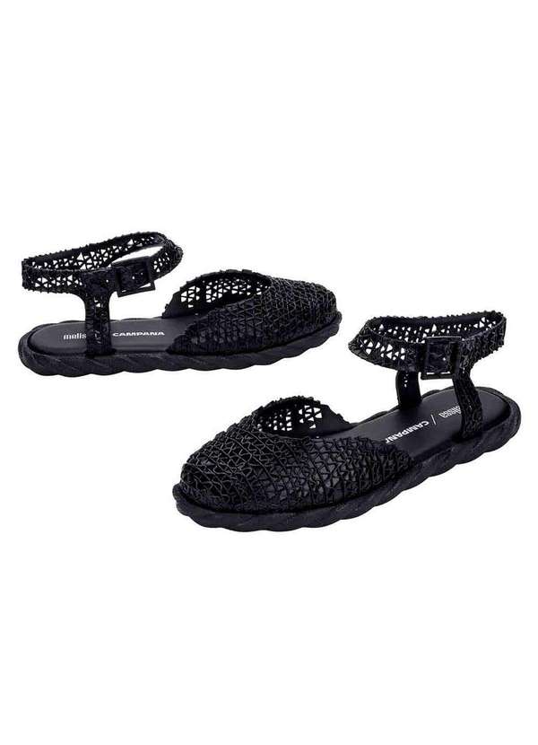 Melissa - Melissa Campana Papel Espadrille 33900 - Preto 4