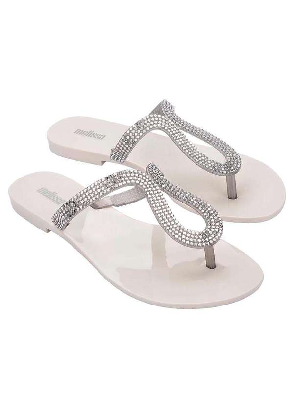Melissa - Melissa Harmonic Lana 33987 - Branco/Prata
