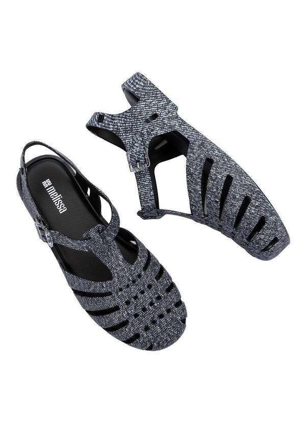 Melissa - Melissa Possession Print Denim 36133 Preto/Cinza 4