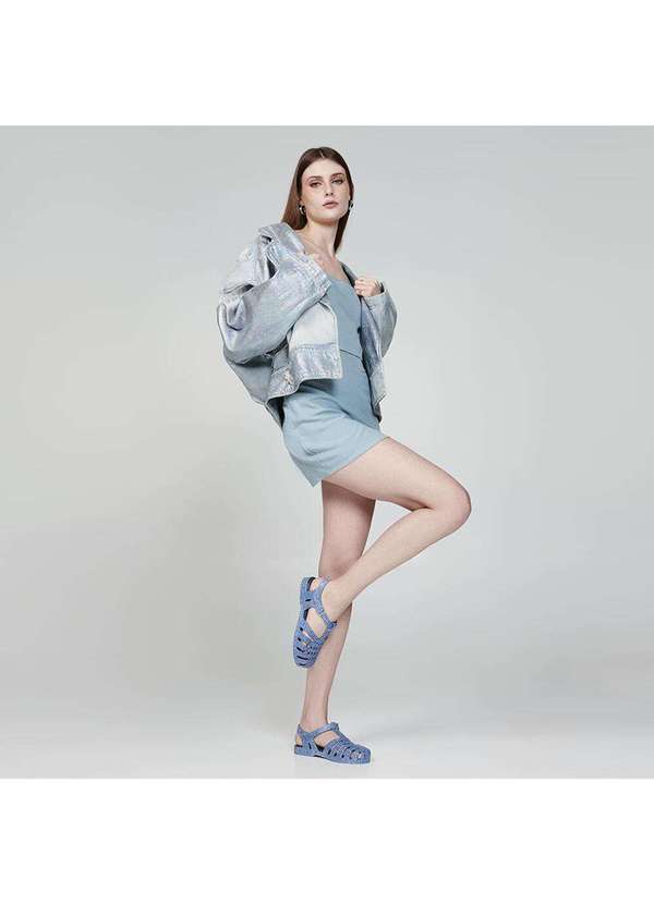 Melissa - Melissa Possession Print Denim 36133 Azul/Jeans 5