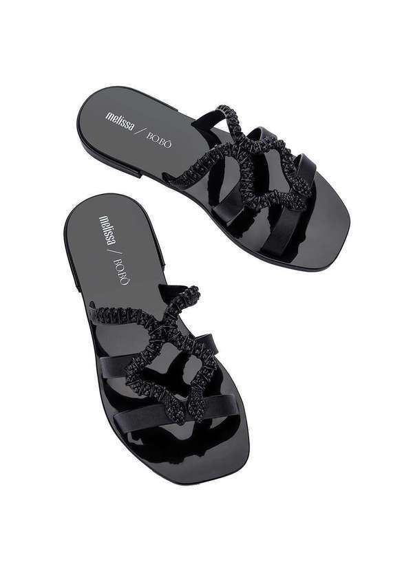 Melissa - Melissa Slide Bo.Bô 33862 - Preto