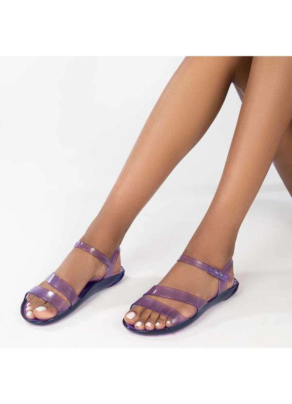 Melissa - Melissa The Real Jelly Sandal 33571 Roxo 2