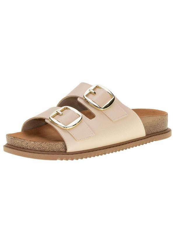 Beira Rio - Sandália Feminina Conforto Beira Rio - 8523102 - Natural