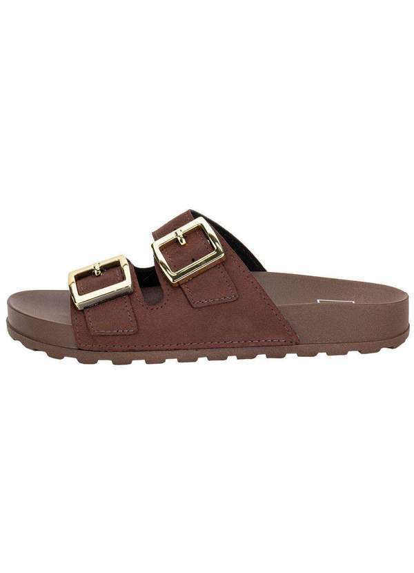 Moleca - Sandália Feminina Conforto Moleca 5436401 - Chocolate 2