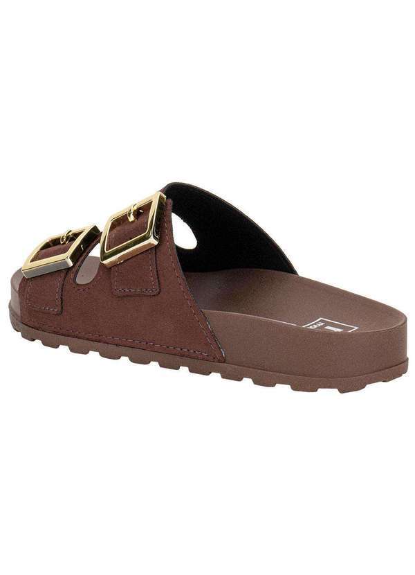 Moleca - Sandália Feminina Conforto Moleca 5436401 - Chocolate 3
