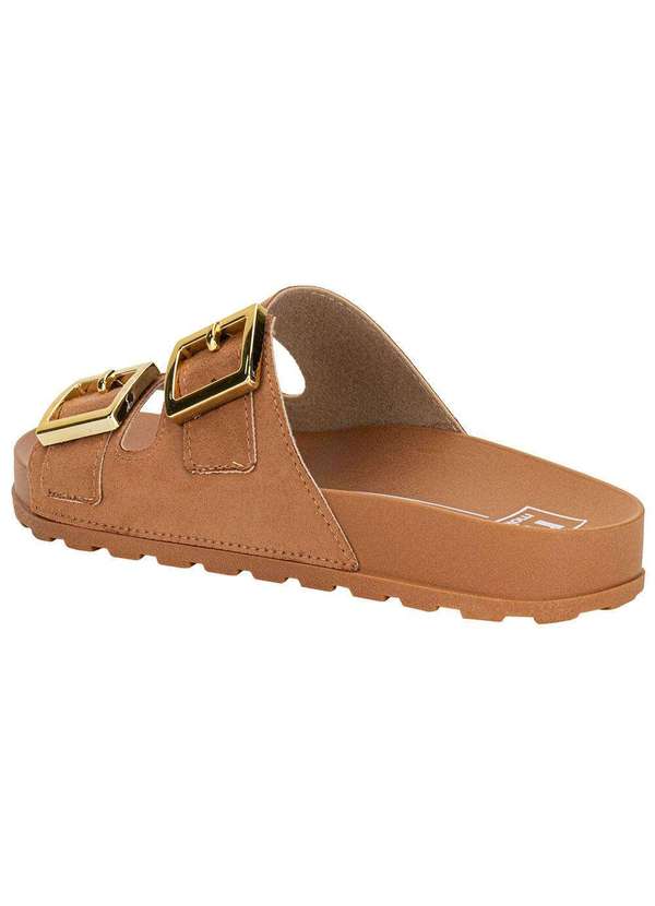Moleca - Sandália Feminina Conforto Moleca 5436401 - Camel 3