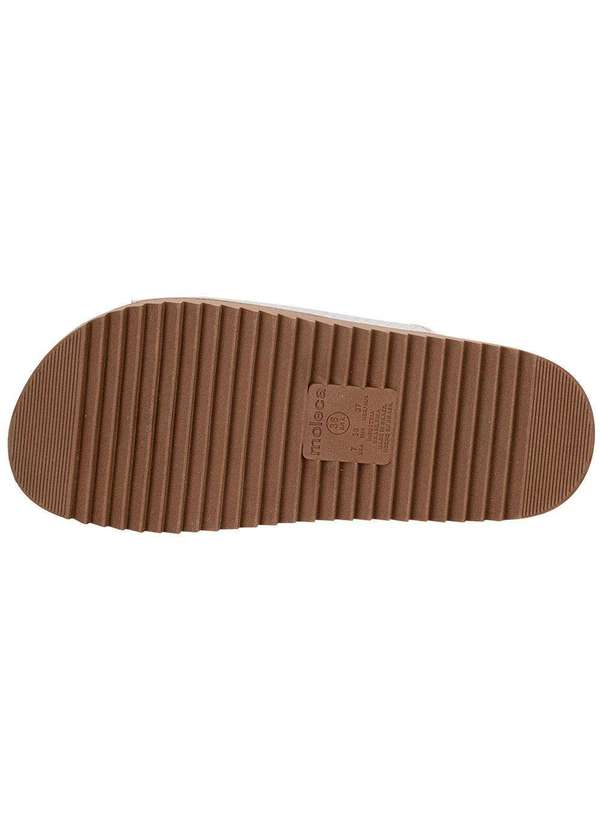 Moleca - Sandália Feminina Conforto Moleca 5500117 Prata 4